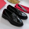 Salvatore Ferragamo Patent Leather Luxury Loafers