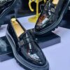 Louis Vuitton Monogram Mule Loafers – Black
