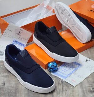 Louis Vuitton Premium Slip-On Sneakers