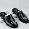 Louis Vuitton Monogram Mule Loafers – Black
