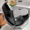 Burberry Premium Textured Leather Loafers – Black Louis Vuitton Premium Slip-On Mesh Sneakers