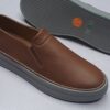 Timberland Premium Black Leather Slip-On Shoes