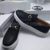 Clarks Premium Perforated Leather Loafers