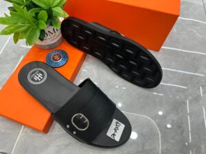 HIMSAMES Premium Black Slide Sandals