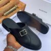 Balenciaga Luxury Leather Mule Slippers