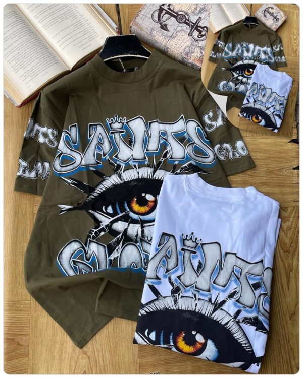 StreetVision™ Urban Eye Graphic Oversized T-Shirt