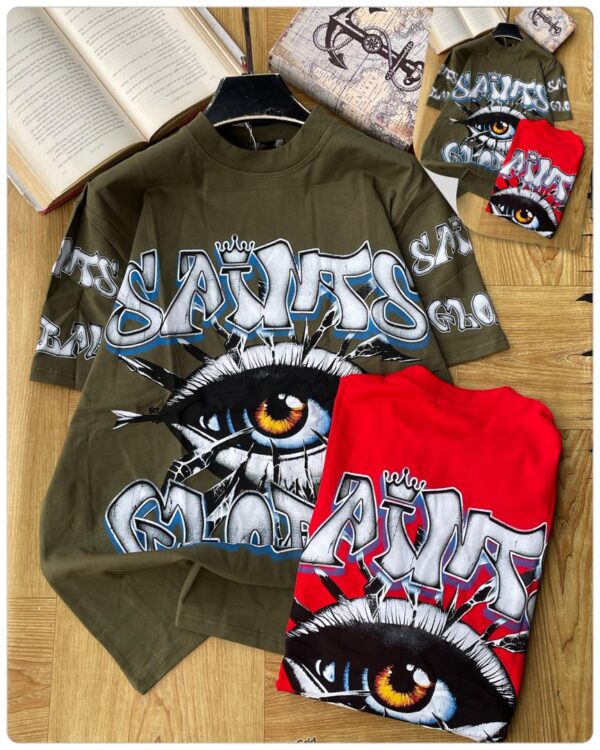 StreetVision™ Urban Eye Graphic Oversized T-Shirt