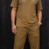 Men’s Luxury Black Polo & Trouser Set