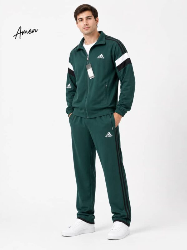 Men’s Premium Black Two-Piece Casual Set