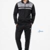Adidas Men's Navy Blue and Royal Blue Premium Tracksuit Set